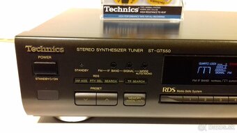 Spickovy tuner TECHNICS ST-GT550 +RDS, Class AA, JAPAN =at16 - 3