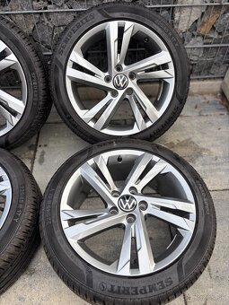 ✅ 5x112 r17 golf 8 Valencia krasne letne obutie - 3