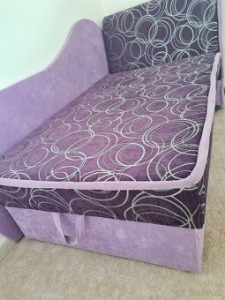 postel / sedacia cca 2m x 80cm - 3