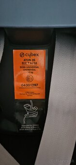 Cybex aton 3s gold line - 3