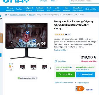 Predam Samsung Odyssey G5 G55C 32" - 3