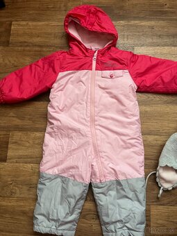 Zimný detsky overal s ciapkou - 3