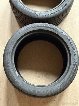 Letné pneu Continental SportContact 7 - 275/40 r19  - 2ks - 3