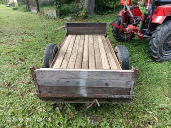 Vlečka za malotraktor - 3