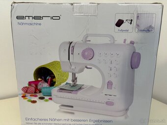 Nový šijací stroj ešte nevybalený - 3