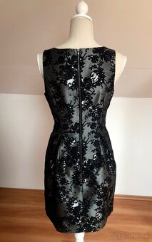 Čierne čipkované šaty, Oasis, 36 - 3