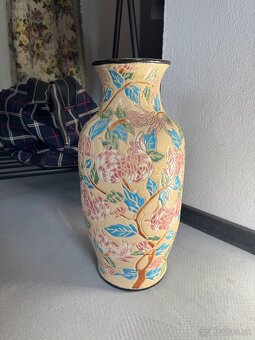 Vintage Vietnamská keramická váza - 3