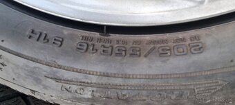 Predám elektróny so zimnými pneu. Obuté boli na VW Passat B6 - 3