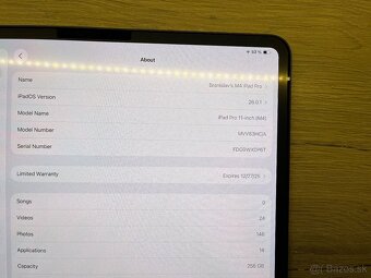 Apple iPad Pro 11” M4 256GB WIFI Space Gray + Apple Pencil - 3