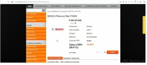 Filter palivový Bosch - 3