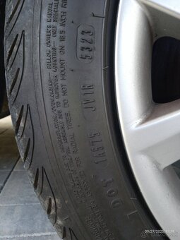 Originál disky 7J x 16 + pneumatiky 215/45 R16 2023 - 3