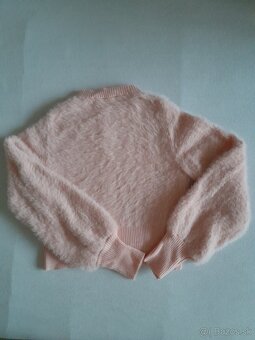 Ružový pulover Terranova, veľkosť 128 - 3