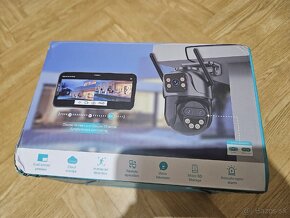 Wi-Fi 2,4 GHz, Lan PTZ kamera iCSee 256GB - 3