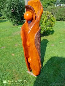 Dřevěné sochy - Abstrak - 3