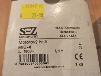 Motorový istič / spúšťač 3F - 3