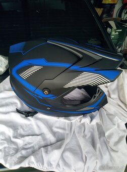 Pánska prilba na motorku (cross) veľkosť L - 3