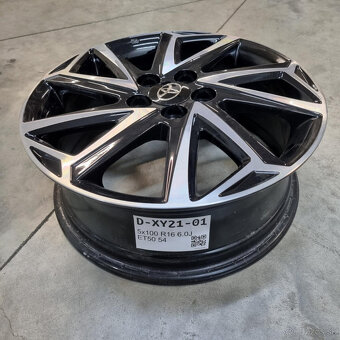 Hliníkové TOYOTA disky 5x100 R16 6J ET50 - 3