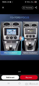 Uckazy 2din autoradio Ford focus, transit - 3