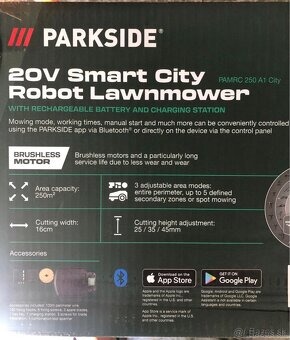 Robotická kosačka Parkside - 3