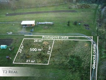 STAVEBNÝ POZEMOK - OBEC JANOV, 501 m2 - PREŠOV 14 KM - 3
