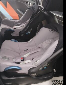 Vajíčko / sedačka Maxi Cosi Cabrio Fix + základňa ISO FIX. - 3
