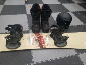 Snowboard , viazanie,  topánky - 3