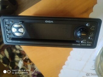 Auto radio VDO RDS eurokoncovky nema CD mechaniku - 3