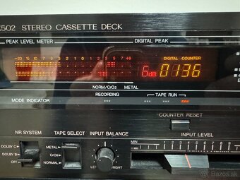 JVC TD X502G Kazetovy magnetofon, Vintage 80 roky - 3
