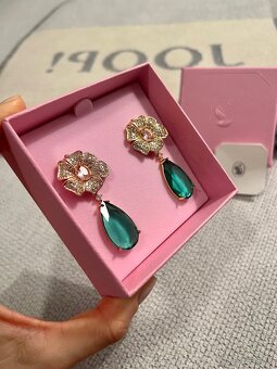 Náušnice Swarovski so vsadenými kameňmi - 3