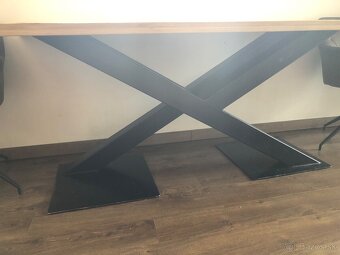 Dubovy jedalensky stol 180x80x78 - 3