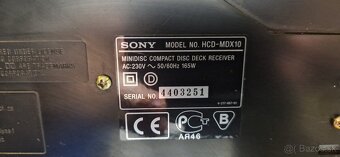 Sony DHC-MDX10 Hifi veža - 3
