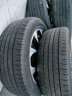 4ks alu disky orig. Nissan 5x114,R R18 pneu 225/55 R18 5mm - 3