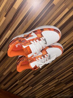 Bapesta Heron Preston Camo Orange - 3
