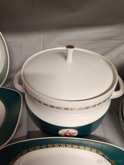 Jedálenský porcelánový servis - J. Ježek, Nefertiti, Loučky - 3