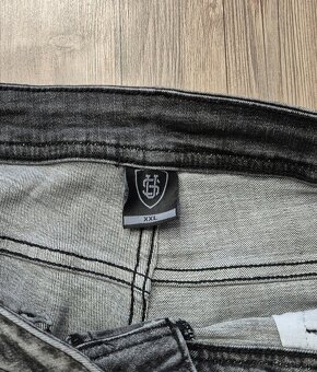 Pánske XXL kraťasy riflové - 3