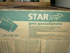 Dlazba Starline gres 30x30 siva ~ 7.5m2 - 3