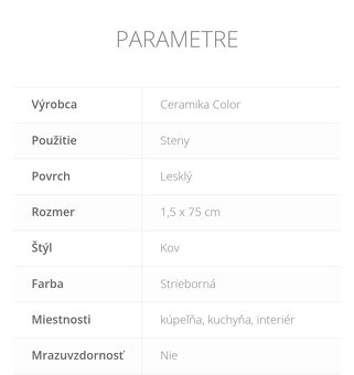 Predám listelu k obkladu - 3