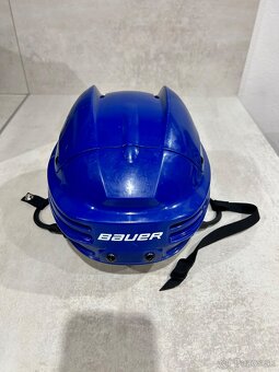 ✅ HOKEJOVÁ PRILBA BAUER 4500 - BLUE - SIZE = M veľkosť M ✅ - 3