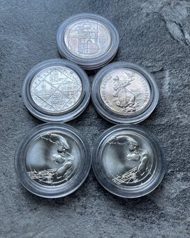 100kcs strieborné mince - 3