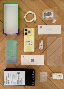 "ako NOVÉ" INFINIX Hot 40i 4 GB/128 GB zlatý za 90EUR - 3