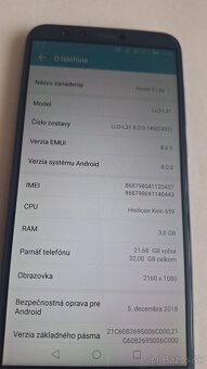 Honor 9 lite 3/32GB android 8 - 3