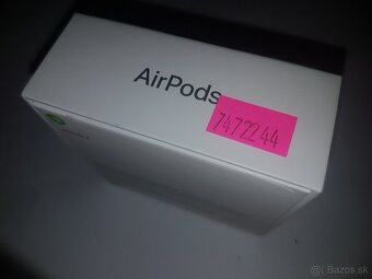 ÚPLNE NOVÉ, 100% originálne Apple AirPods 4 bez ANC - 3