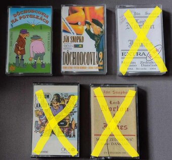 MC kazety-hudba-hovorené slovo - 3