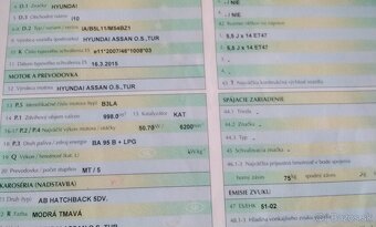 Hyundai i10 1.0 2015 predám MOTOR B3LA, DVERE VODIČOVA STRAN - 3