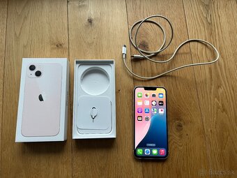 Predám IPhone 13 128gb ružový - 3