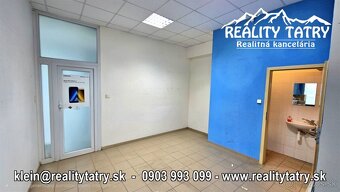 Lukratívne obchodné priestory s výkladmi 35 m2 v Poprade - 3