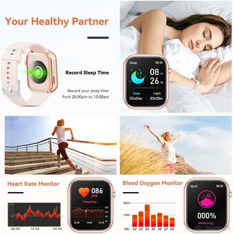 Chytré hodinky Smart Watch G28 pre ženy – 1,85" IPS - 3