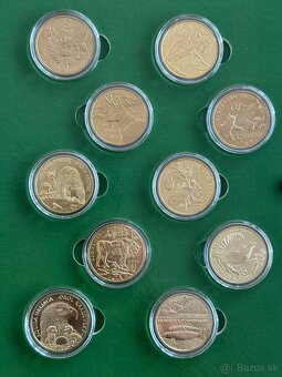 Komplet 10 minci 5 euro Fauna a Flora s Albumom - 3