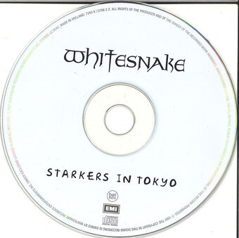 cd Whitesnake – Starkers In Tokyo 1997 - 3