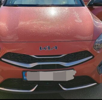 Kia logo cierne /nalepky/ - 3